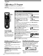 Preview for 26 page of Toshiba W-705 Owner'S Manual