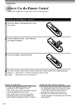 Предварительный просмотр 13 страницы Toshiba W-705 Service Manual