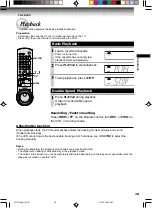 Preview for 19 page of Toshiba W-714 Owner'S Manual