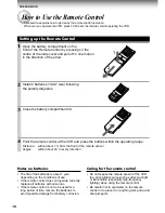 Preview for 10 page of Toshiba W-808 Owner'S Manual