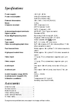 Preview for 53 page of Toshiba W-808 Service Manual