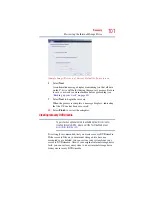 Preview for 101 page of Toshiba W105-L251 User Manual