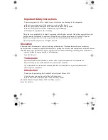 Preview for 2 page of Toshiba W30 Quick Start Manual