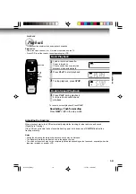 Предварительный просмотр 19 страницы Toshiba W412C Owner'S Manual