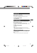 Предварительный просмотр 21 страницы Toshiba W412C Owner'S Manual