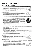 Preview for 6 page of Toshiba W511 Owner'S Manual