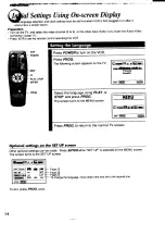 Preview for 14 page of Toshiba W511 Owner'S Manual