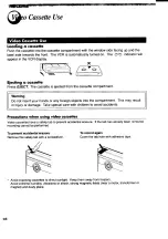 Preview for 18 page of Toshiba W511 Owner'S Manual