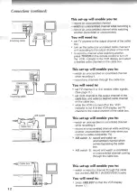 Preview for 12 page of Toshiba W602 Owner'S Manual