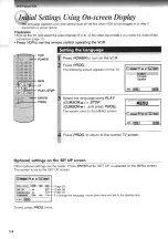 Preview for 14 page of Toshiba W602 Owner'S Manual