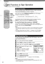 Preview for 22 page of Toshiba W602 Owner'S Manual