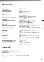 Preview for 33 page of Toshiba W602 Owner'S Manual