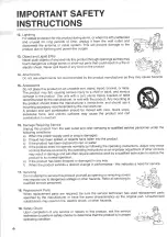 Preview for 6 page of Toshiba W602C Owner'S Manual