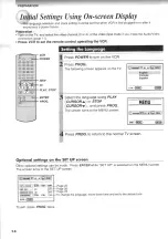 Preview for 14 page of Toshiba W602C Owner'S Manual