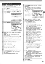 Preview for 15 page of Toshiba W602C Owner'S Manual