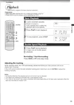 Preview for 19 page of Toshiba W602C Owner'S Manual