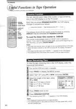 Preview for 22 page of Toshiba W602C Owner'S Manual