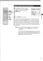 Preview for 23 page of Toshiba W602C Owner'S Manual