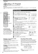 Preview for 24 page of Toshiba W602C Owner'S Manual