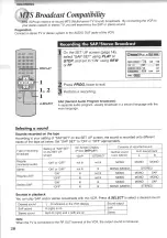 Preview for 28 page of Toshiba W602C Owner'S Manual