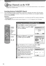 Preview for 16 page of Toshiba W607C Owner'S Manual