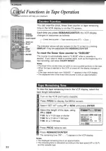 Preview for 22 page of Toshiba W607C Owner'S Manual