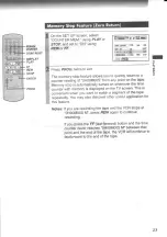 Preview for 23 page of Toshiba W607C Owner'S Manual