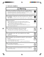 Preview for 5 page of Toshiba WAL13CS Operation Manual