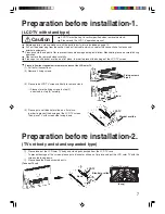 Preview for 7 page of Toshiba WAL13CS Operation Manual