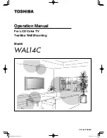 Toshiba WAL14C Operation Manual preview