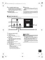 Preview for 7 page of Toshiba WH-L11SE Owner'S Manual