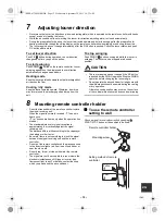 Предварительный просмотр 13 страницы Toshiba WH-L11SE Owner'S Manual