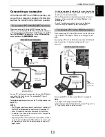 Предварительный просмотр 13 страницы Toshiba WL76 Digital Series Owner'S Manual