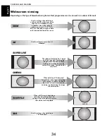 Предварительный просмотр 34 страницы Toshiba WL76 Digital Series Owner'S Manual