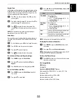 Предварительный просмотр 55 страницы Toshiba WL76 Digital Series Owner'S Manual