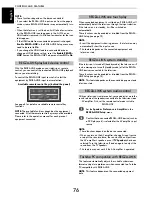 Предварительный просмотр 76 страницы Toshiba WL76 Digital Series Owner'S Manual