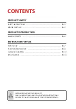 Preview for 2 page of Toshiba WTR-M25ASS Instruction Manual