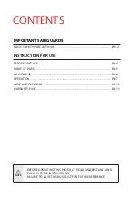 Preview for 2 page of Toshiba WTU-A25ASS Instruction Manual