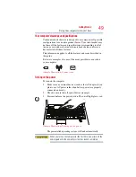 Предварительный просмотр 49 страницы Toshiba X200 User Manual