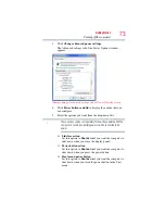 Предварительный просмотр 73 страницы Toshiba X200 User Manual