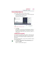 Предварительный просмотр 77 страницы Toshiba X200 User Manual