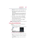 Предварительный просмотр 87 страницы Toshiba X200 User Manual