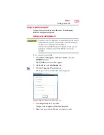 Предварительный просмотр 139 страницы Toshiba X200 User Manual