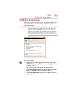 Предварительный просмотр 149 страницы Toshiba X200 User Manual