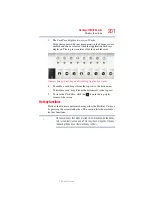 Предварительный просмотр 201 страницы Toshiba X200 User Manual