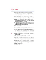 Предварительный просмотр 220 страницы Toshiba X200 User Manual