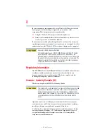 Preview for 8 page of Toshiba X305-Q705 User Manual