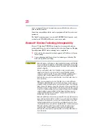 Preview for 20 page of Toshiba X305-Q705 User Manual