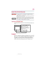 Preview for 25 page of Toshiba X305 Q710 - Qosmio - Core 2 Duo 2.13 GHz User Manual