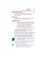 Preview for 75 page of Toshiba X305 Q710 - Qosmio - Core 2 Duo 2.13 GHz User Manual